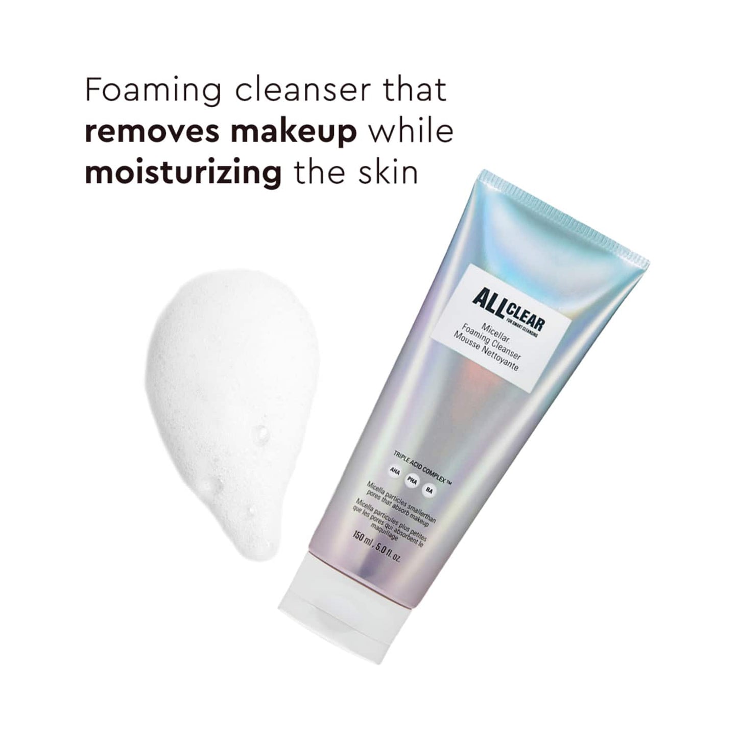 The Face Shop All Clear Micellar All In One Cleansing Foam (150ml)