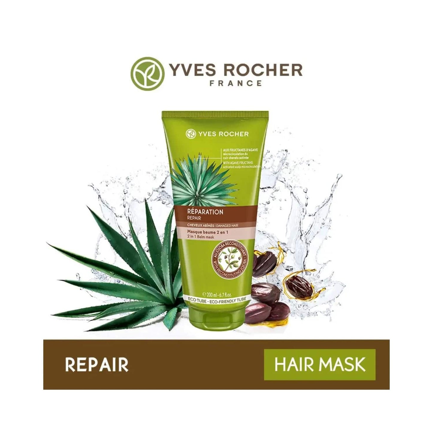 Yves Rocher Repair 2 In 1 Balm Mask 200 ml