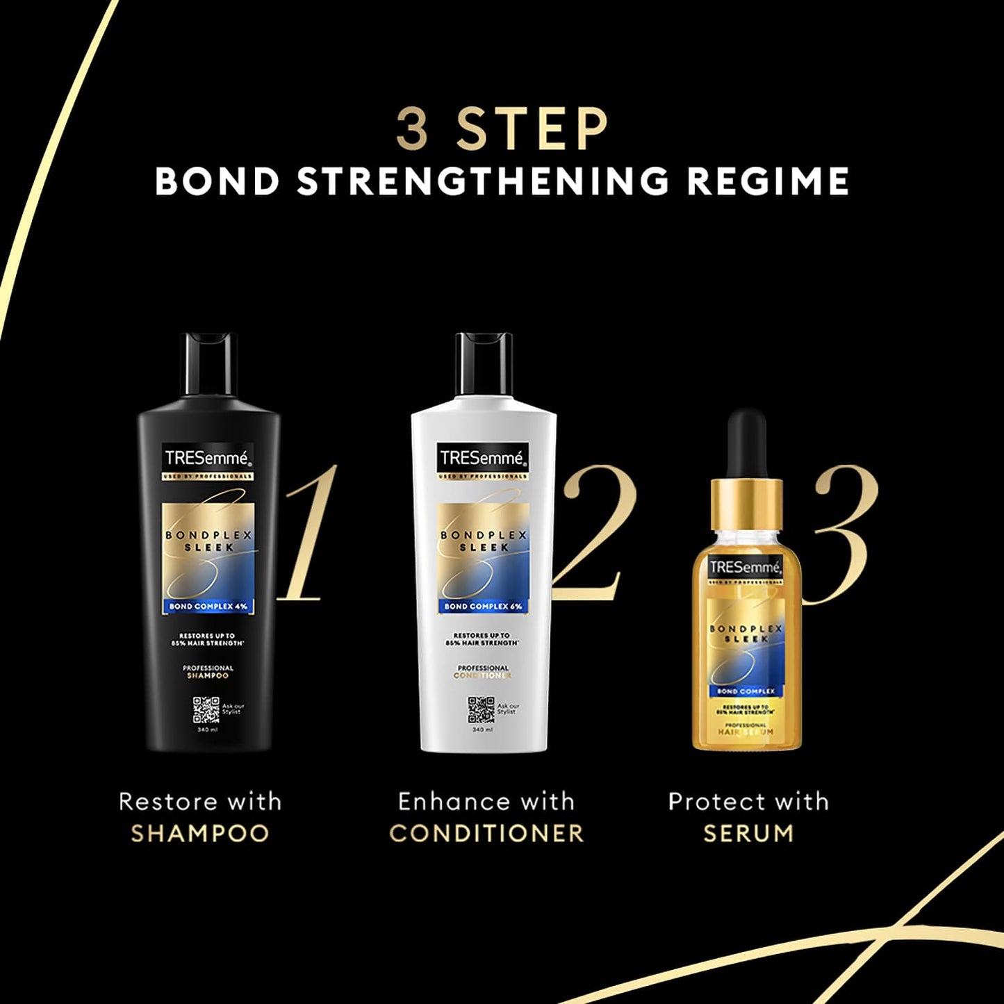 Tresemme Keratin Repair Bond Strength Shampoo (580ml)