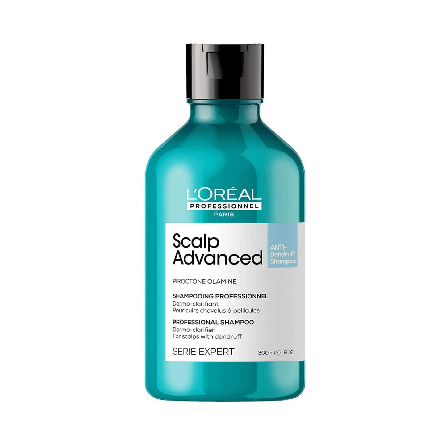 L’Oréal Professionnel Scalp Advanced Anti-Dandruff Dermo-Clarifier Shampoo (300 ml) Removes Dandruff