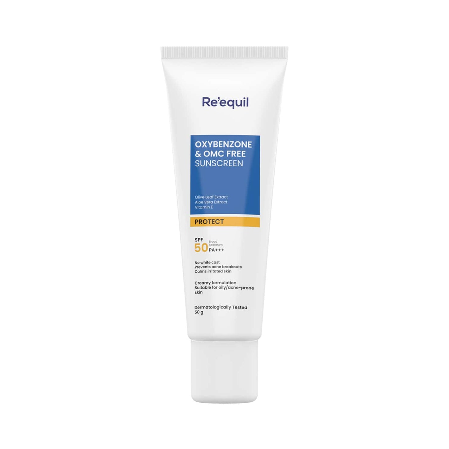 Re'equil Oxybenzone & OMC Free Sunscreen SPF 50 (50g)