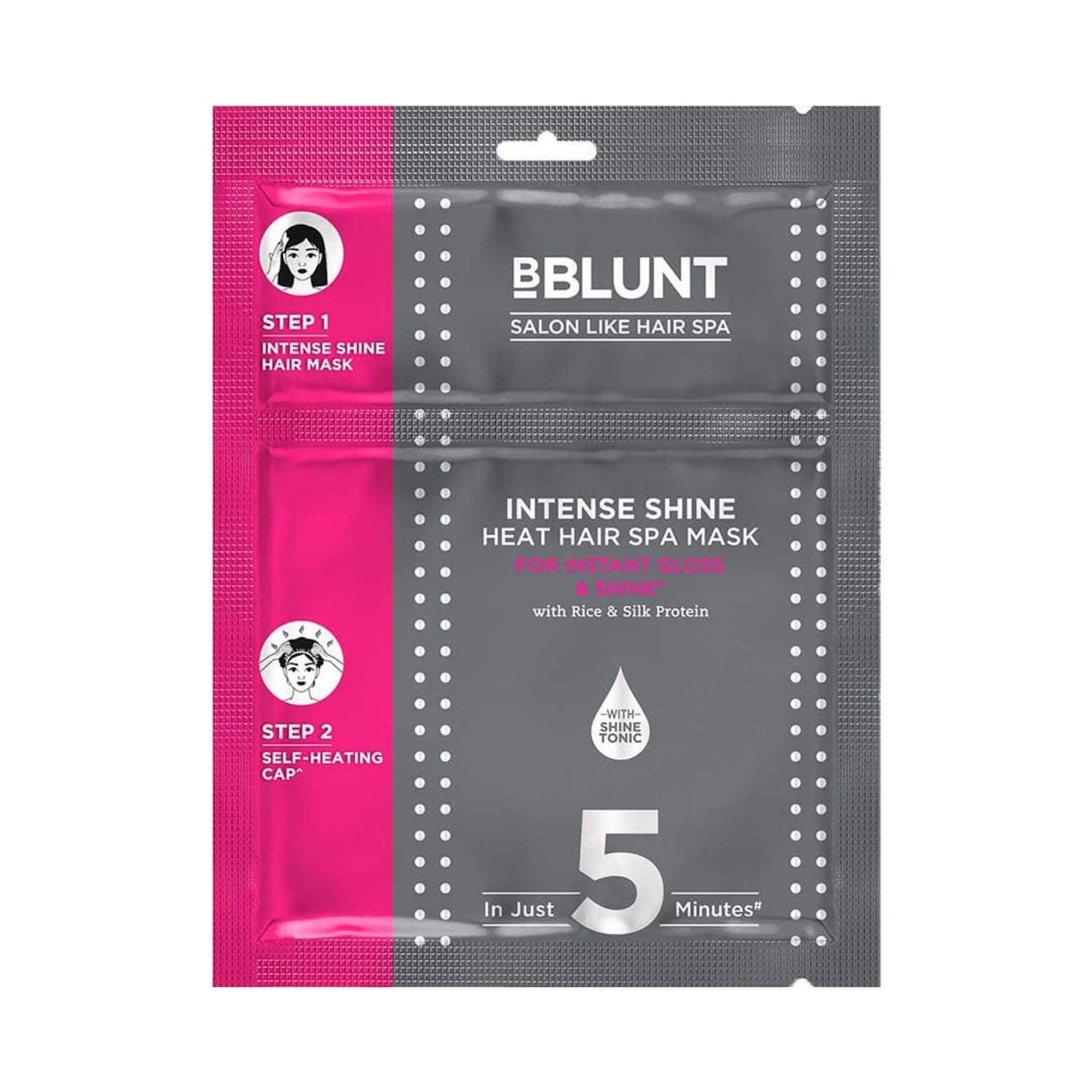 BBlunt Intense Shine Heat Hair Spa Mask (70 g)