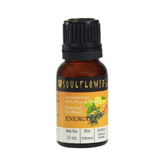 Soulflower Energy Essential Oil - (15ml)