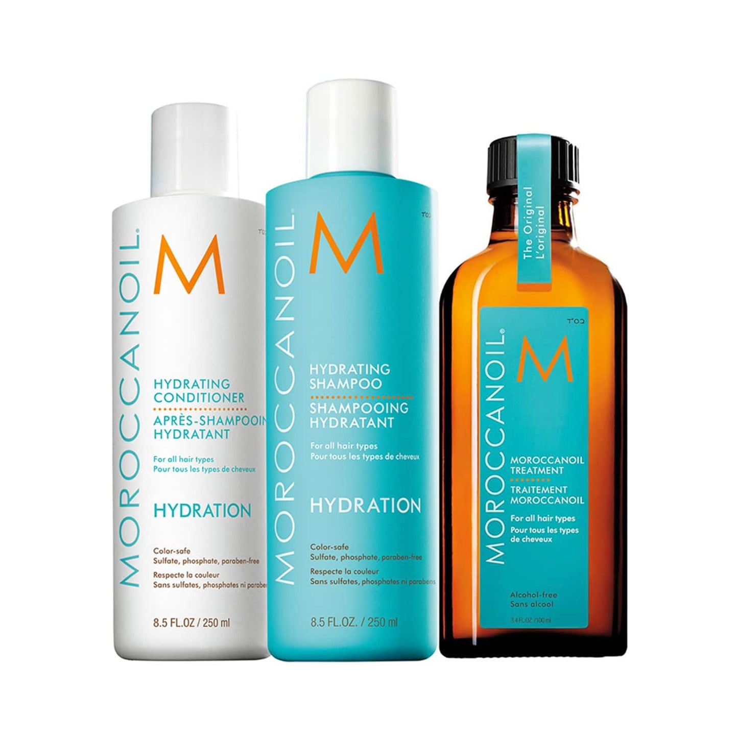 Moroccanoil Treatment Oil, Hydrating Shampoo & Conditioner - Hydrating Combo