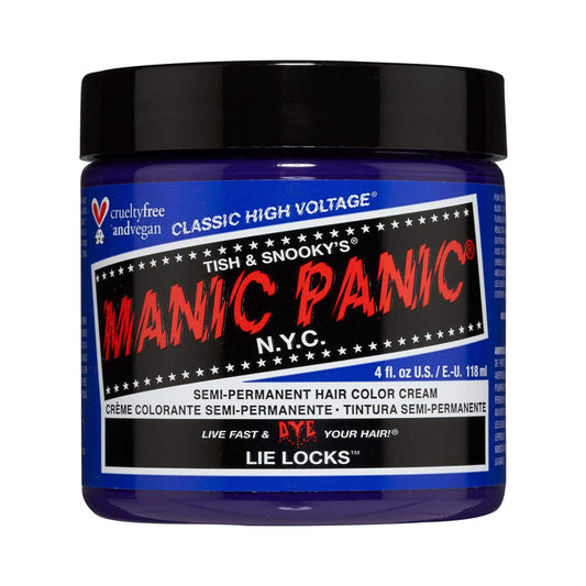 Manic Panic Classic High Voltage Semi Permanent Hair Color Cream - Lie Locks (118ml)