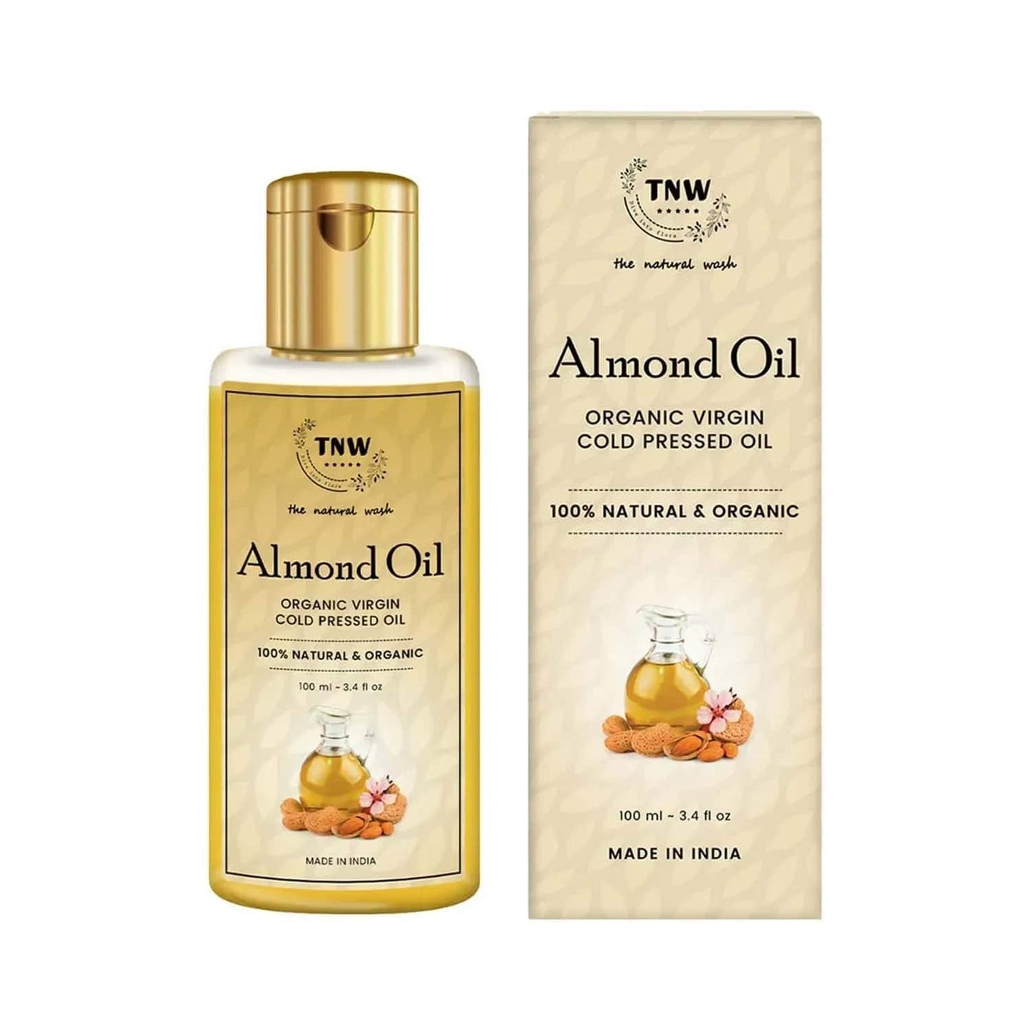 TNW - The Natural Wash Almond Oil and Neem Oil Combo