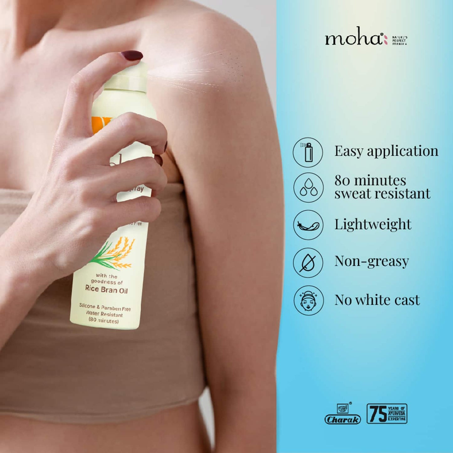 Moha Sunscreen Spray SPF 50 (170g)