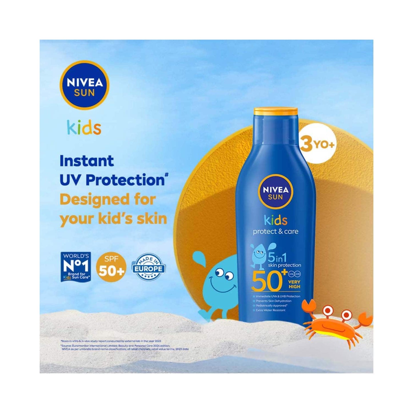 Nivea Sun Kids Lotion Spf 50 (200 ml)