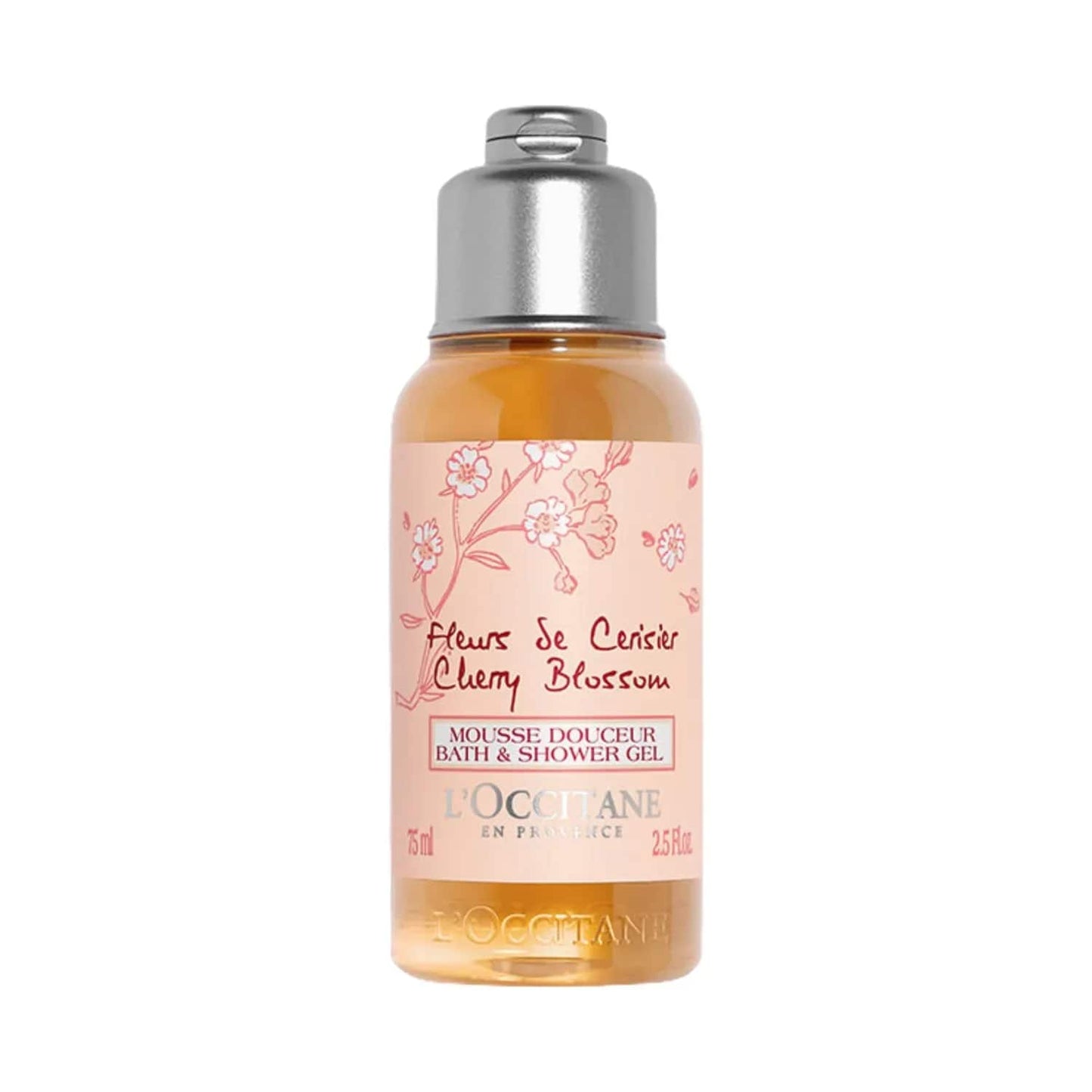 L'occitane Cherry Blossom Bath & Shower Gel - (75ml)