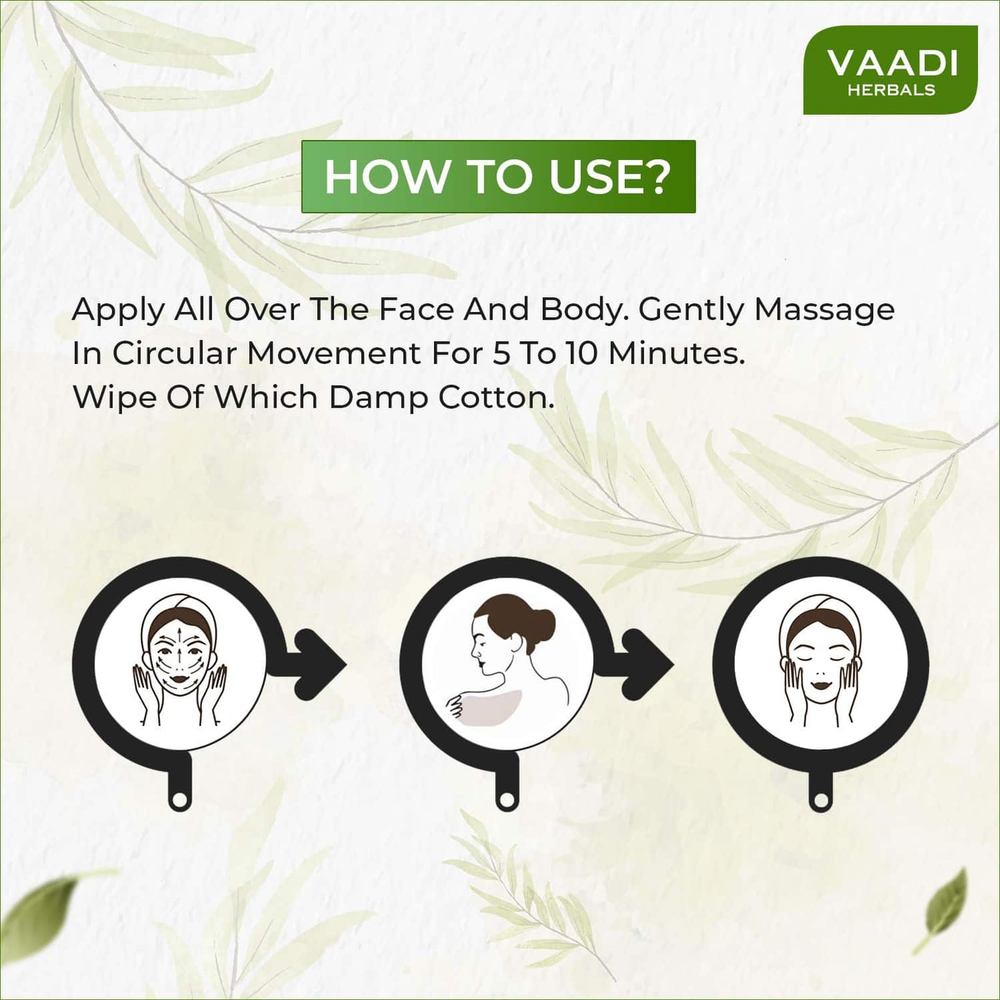 Vaadi Herbals Face and Body Scrub (110g)