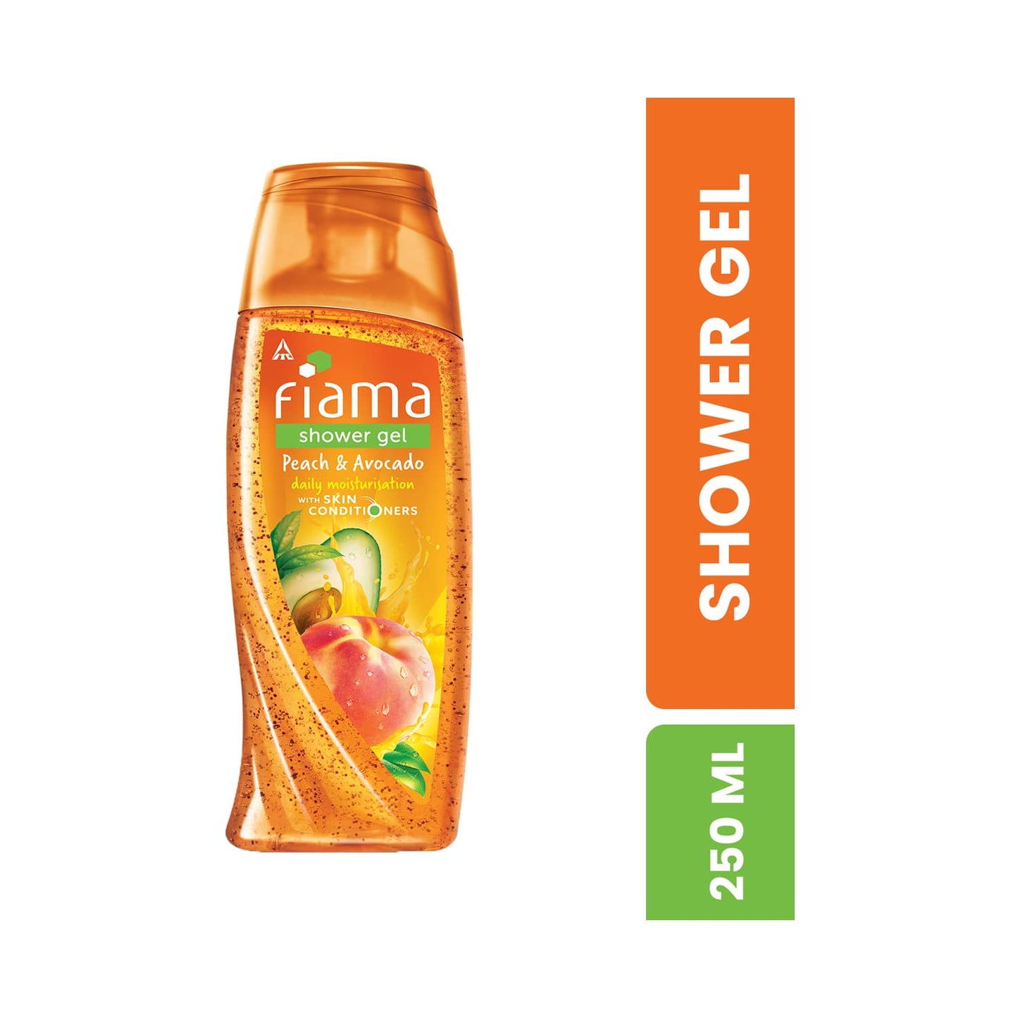 Fiama Peach & Avocado Moisturised Skin Shower Gel With Skin Conditioners (250ml)