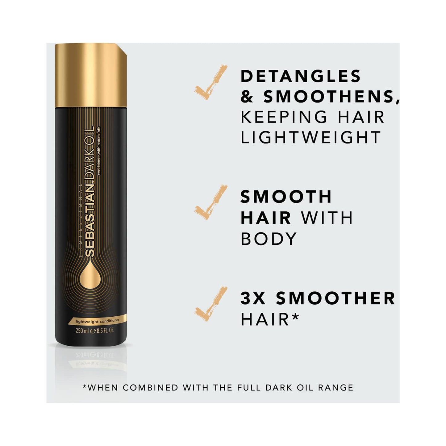 Sebastian Professional Dark Oil Lightweight Hair Conditioner (250ml)