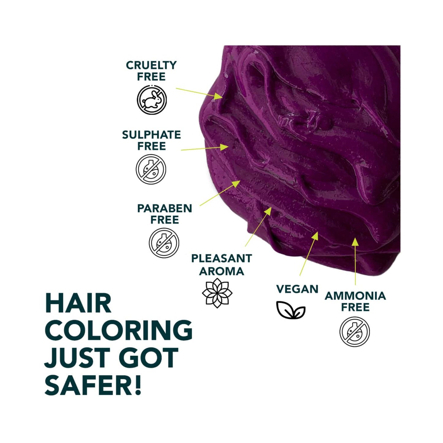 Paradyes Hair Highlighting Kit - Amethyst Plum (100g)