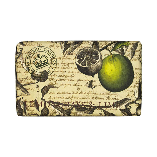 The English Soap Company Royal Botanic Gardens Kew Lemongrass & Lime Soap (240g)