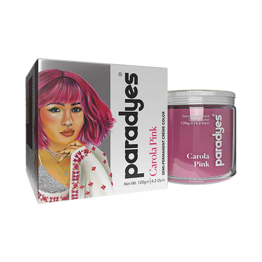 Paradyes Semi-Permanent Classic Hair Color Jar - Carola Pink (120g)