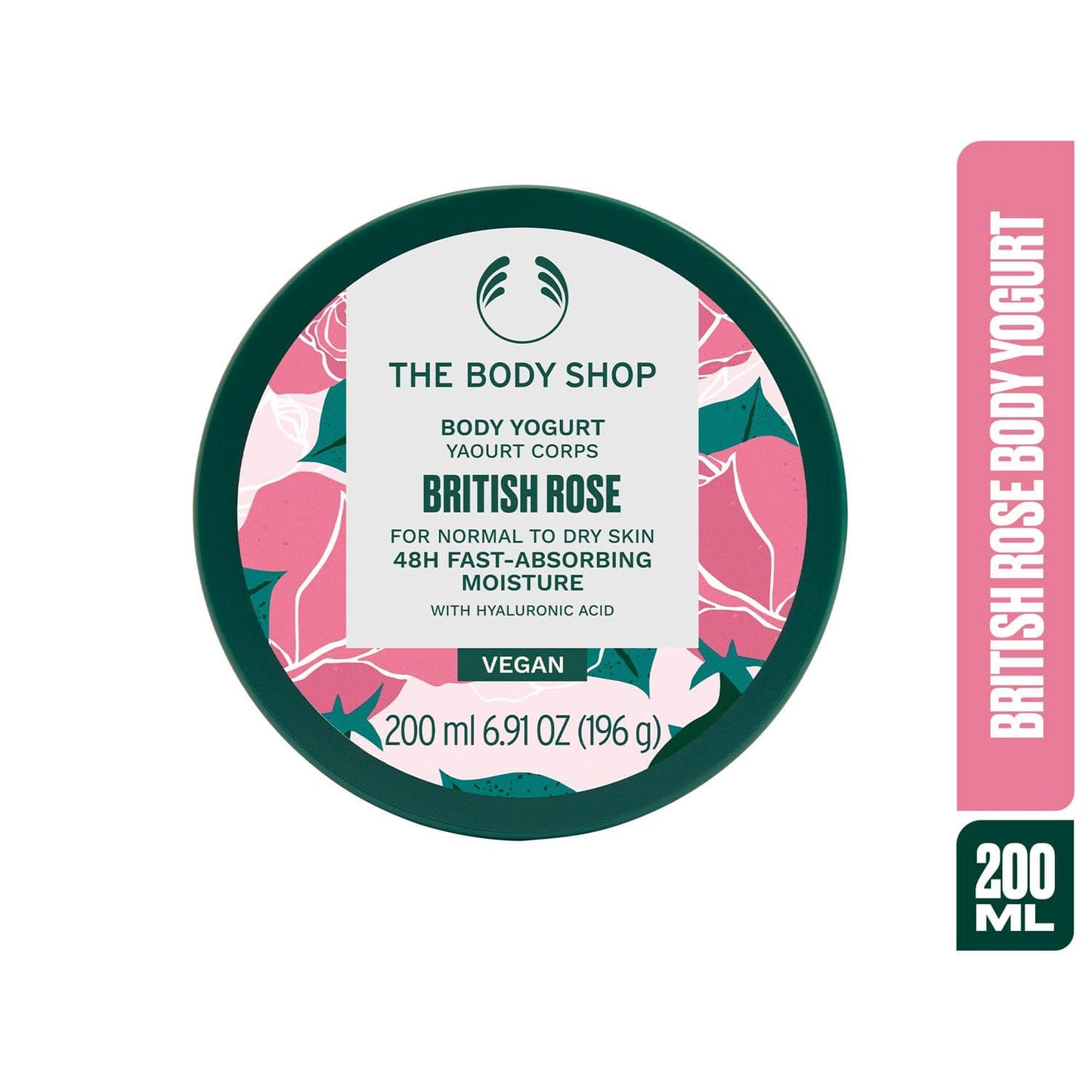 The Body Shop British Rose Shower Gel & Body Yogurt Combo