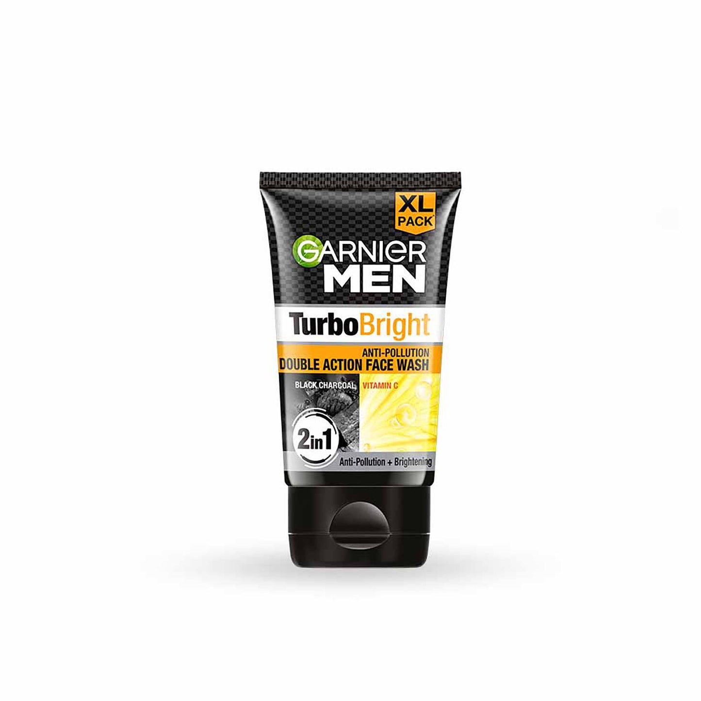 Garnier Men Power White Double Action Charcoal Face Wash (150g)