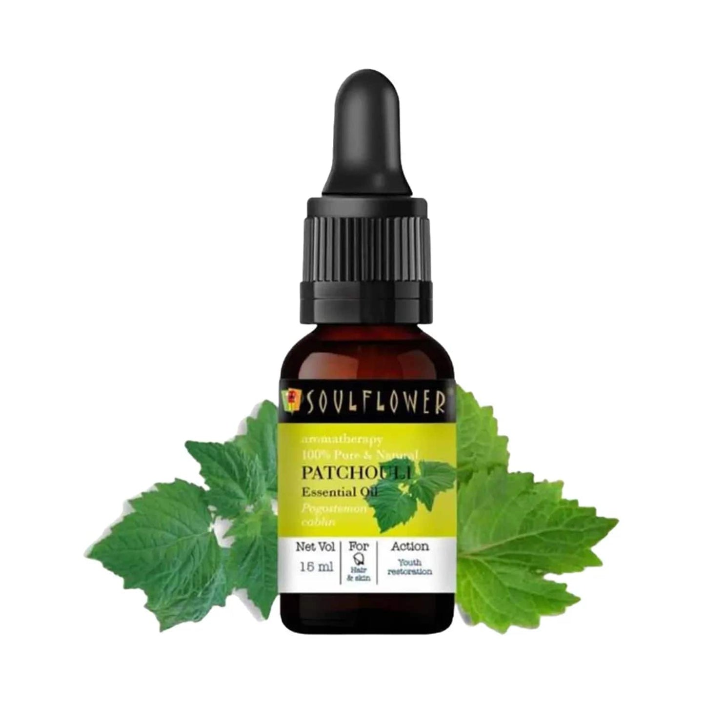 Soulflower Patchouli Essential Oil - (15ml)