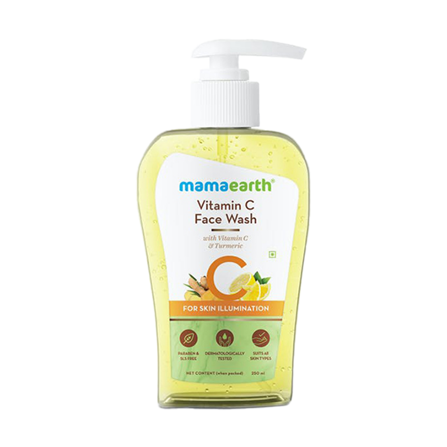 Mamaearth Vitamin C Face Wash (250ml)