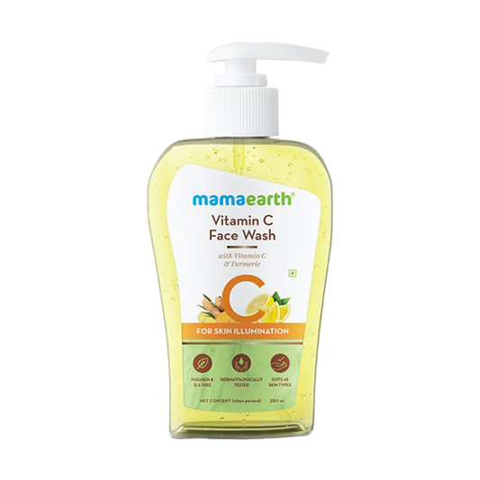 Mamaearth Vitamin C Face Wash (250ml)