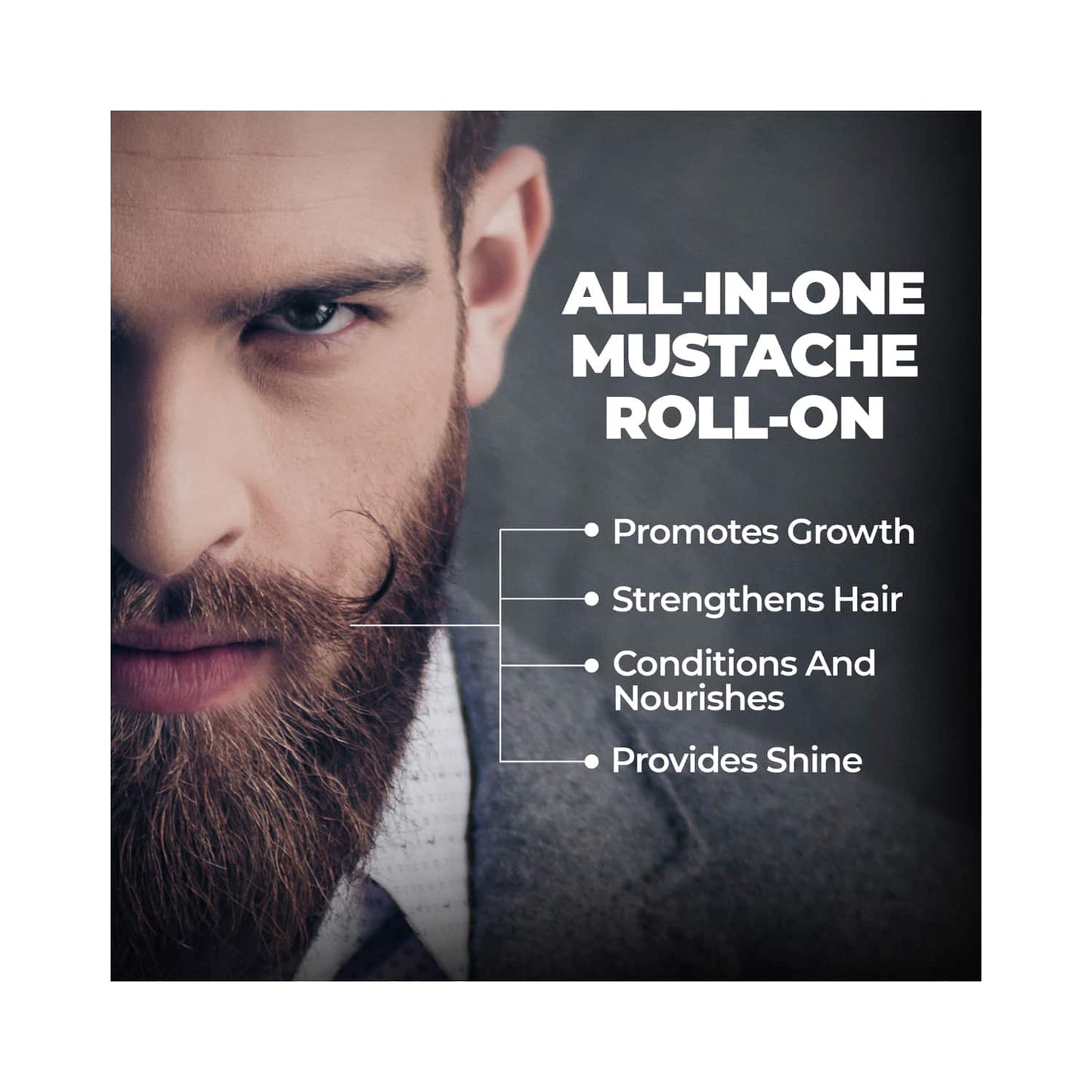 Beardo Mustache Growth Roll-On (8ml)