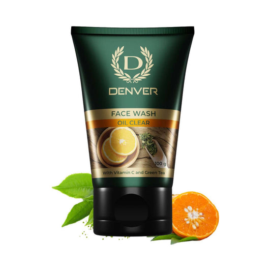 Denver Oil Clear Face Wash For Men (100 g)