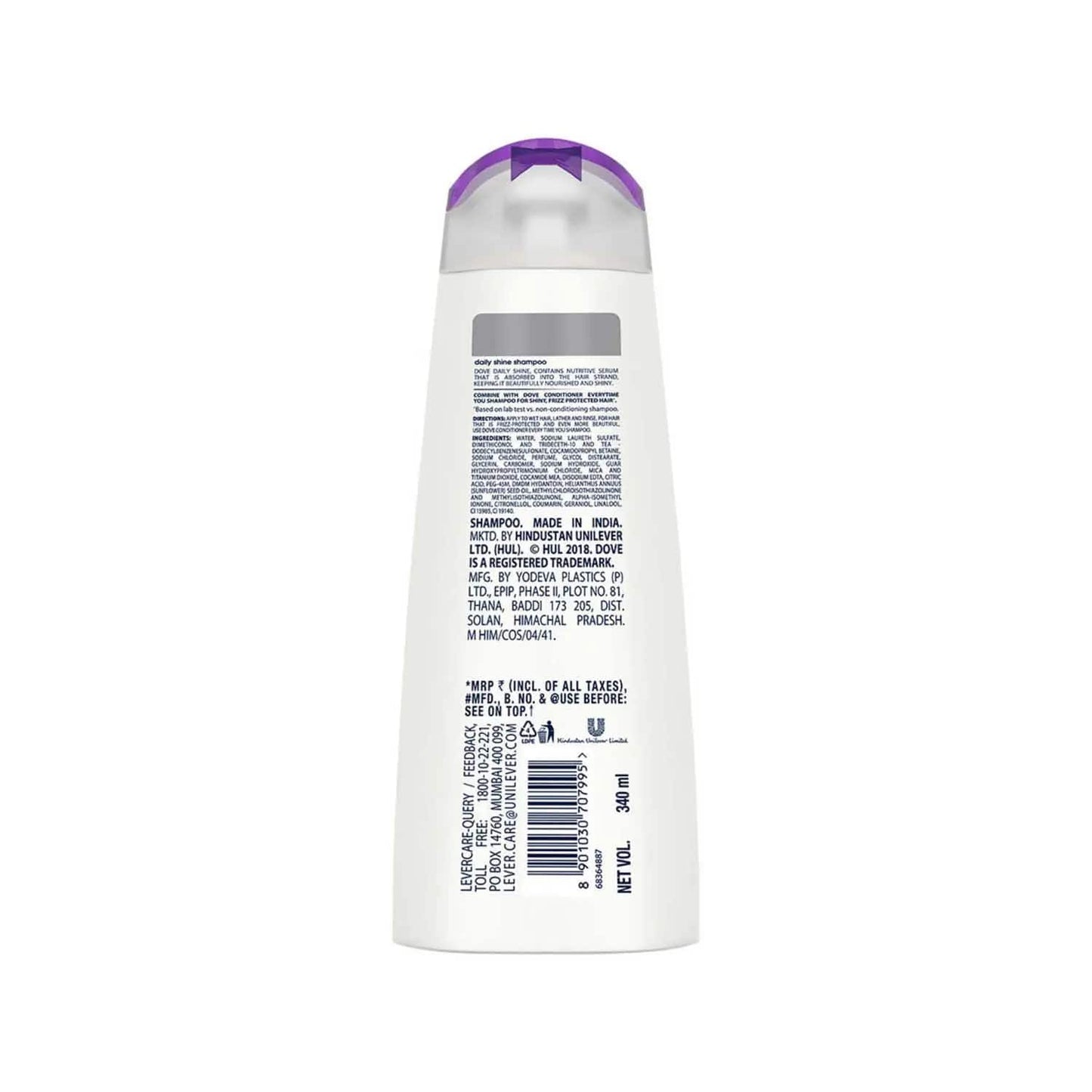 Dove Daily Shine Hair Shampoo (340ml)