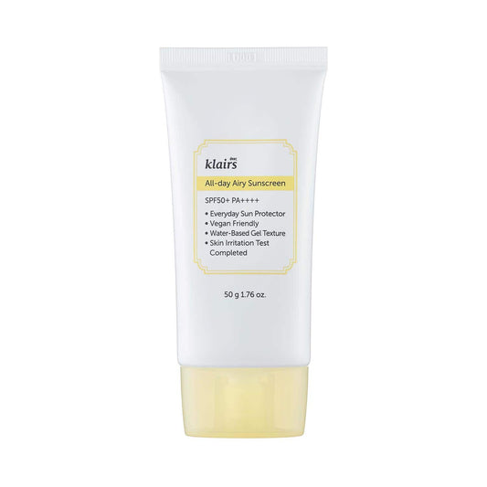 Klairs All-Day Airy Sunscreen SPF 50+ PA++++ (50ml)