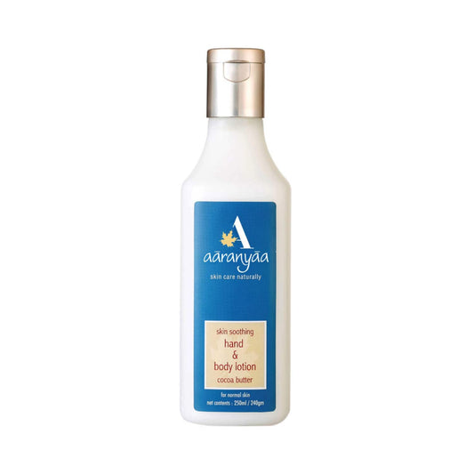 Aaranyaa Cocoa Butter Skin Soothing Hand & Body Lotion (250ml)