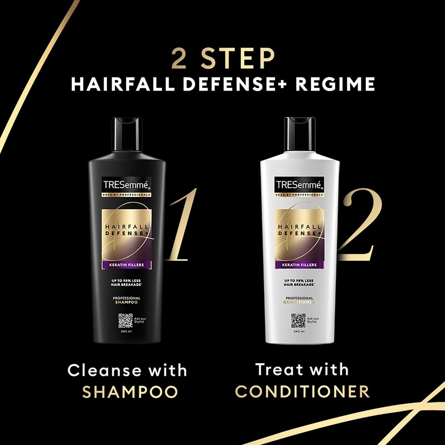 TRESemme Hairfall Defense+ Shampoo (580 ml)