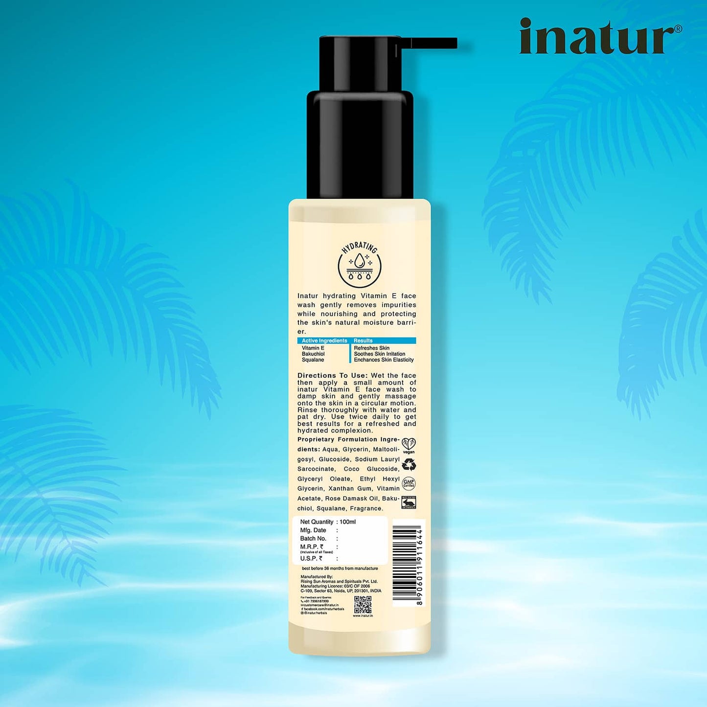 Inatur Vitamin E Face Wash (100ml)