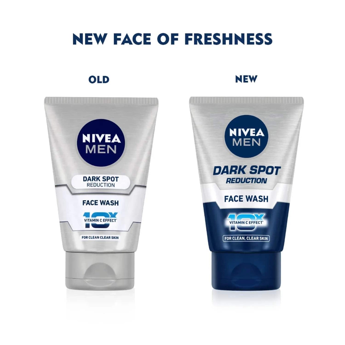 Nivea Men Dark Spot Reduction 10X Vitamin C Face Wash (100g)