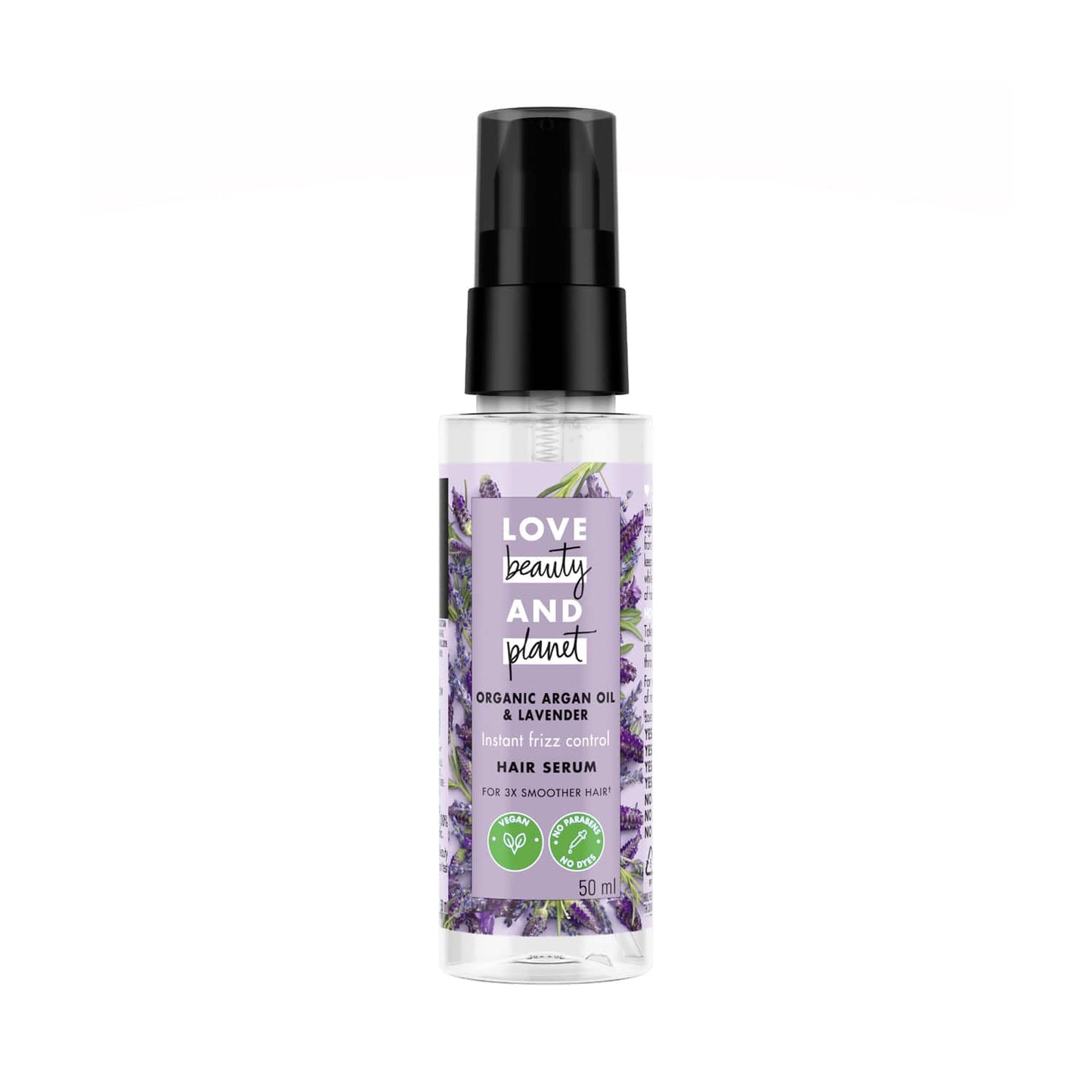 Love Beauty & Planet Argan Oil & Lavender Hair Serum (50ml)