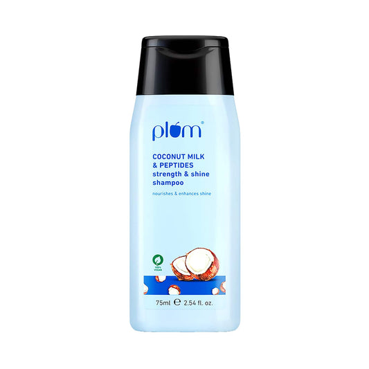 Plum Coconut Milk & Peptides Strength & Shine Shampoo (75ml)