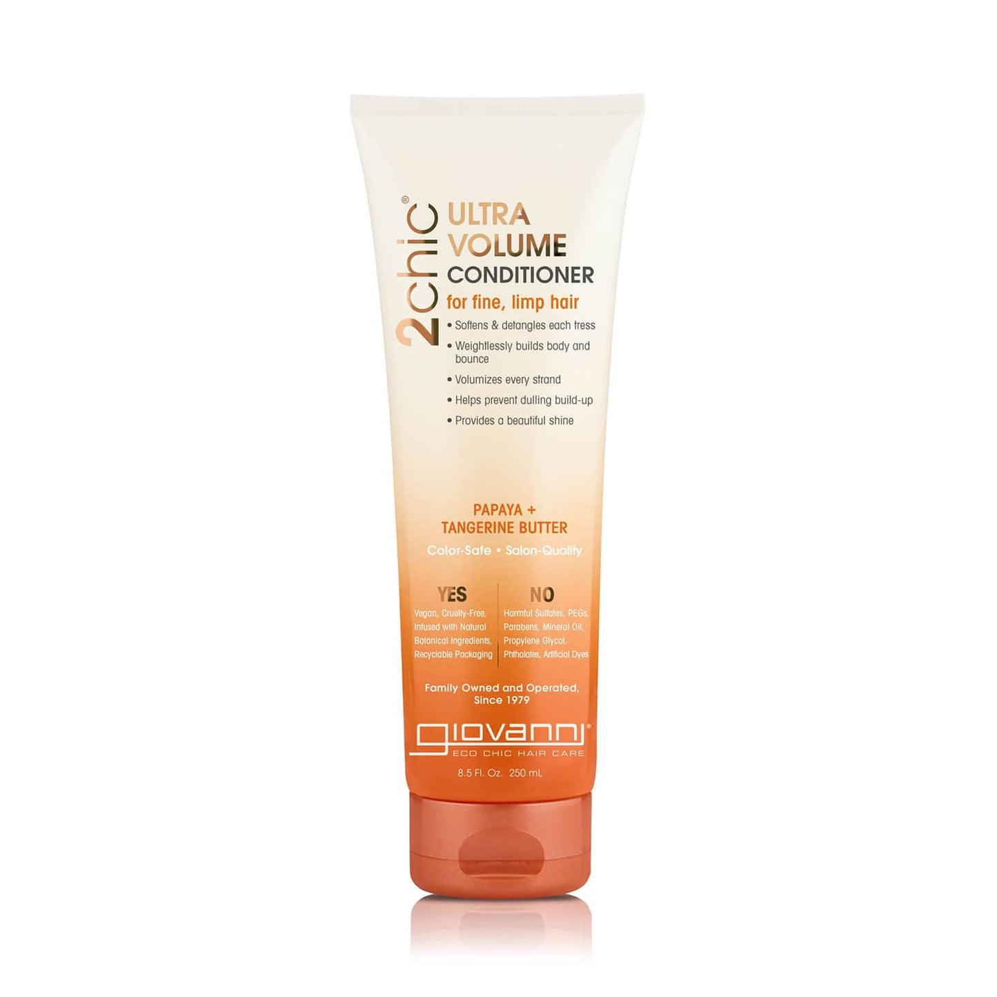 Giovanni Organic 2Chic Tangerine & Papaya Butter Ultra - Volume Conditioner (250ml)