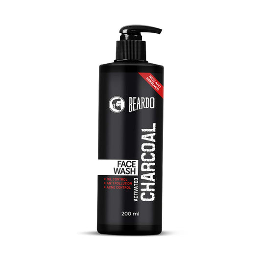 Beardo Activated Charcoal Face Wash (200ml)