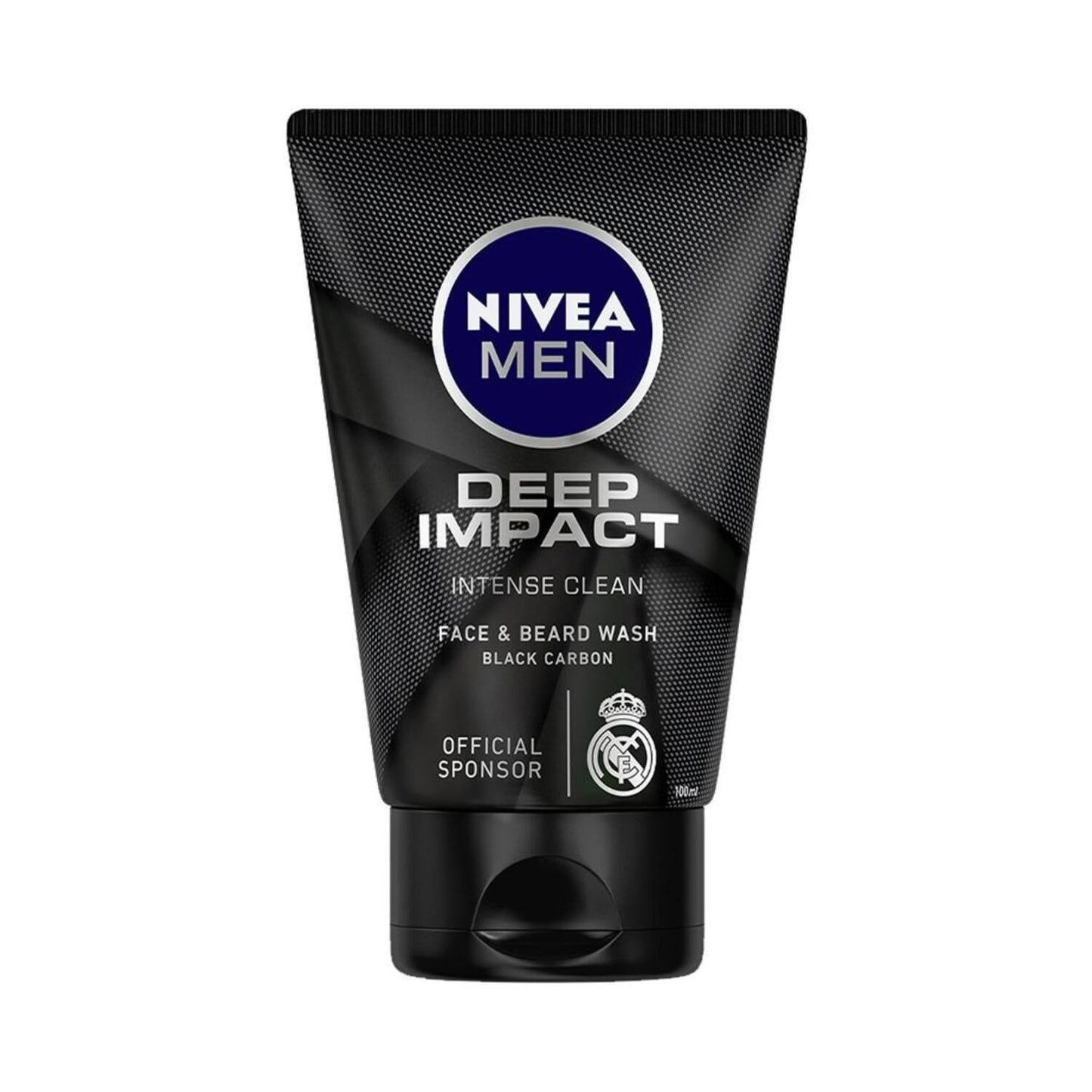 Nivea Men Deep Impact Face & Beard Wash - Intense Clean (100 g) (Pack Of 2) Combo