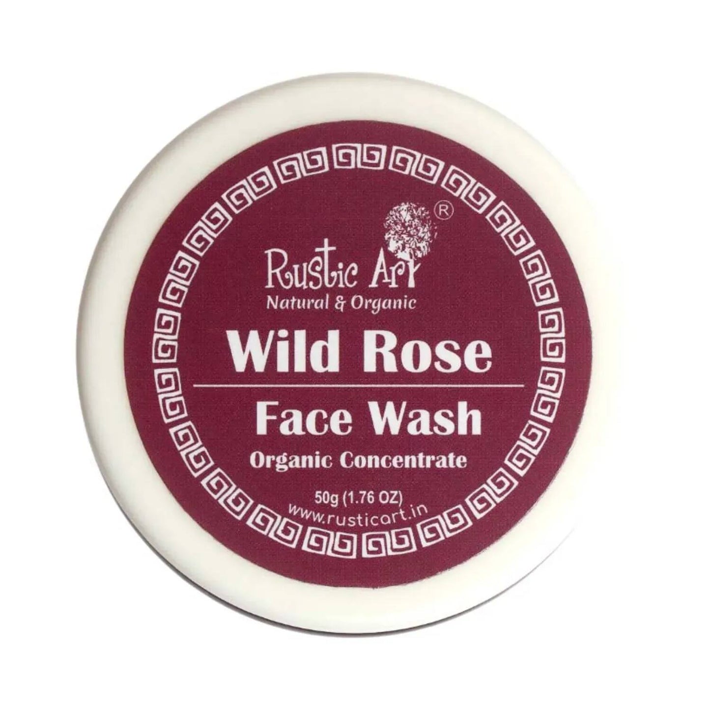 Rustic Art Organic Concentrate Wild Rose Facewash (50g)