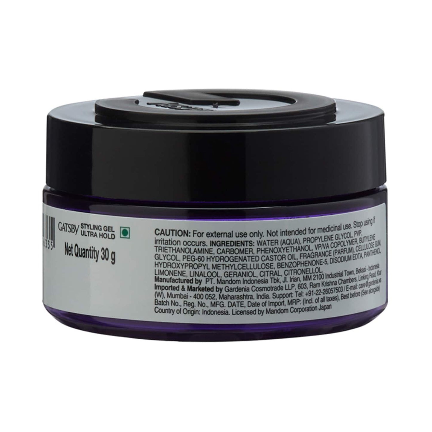 Gatsby Styling Gel Ultra Hold Gel (30g)