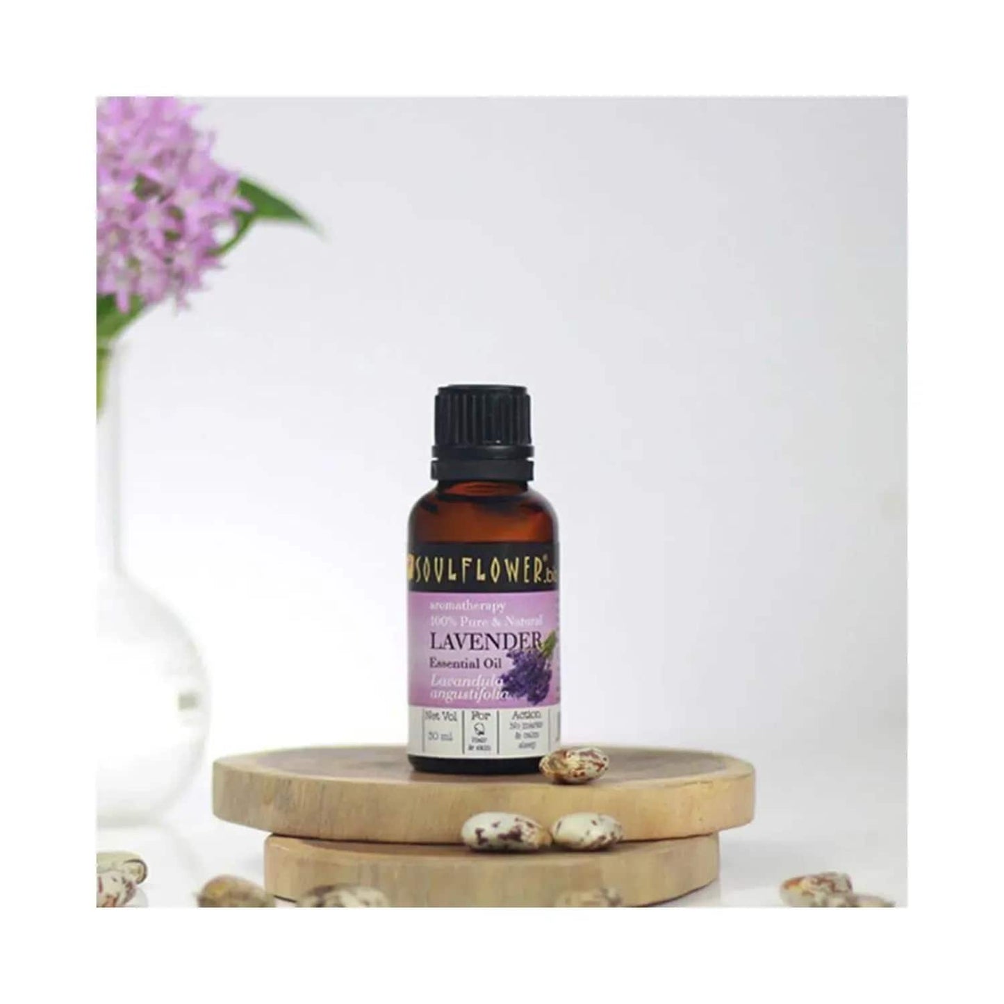 Soulflower Lavender Essential Oil - (30ml)