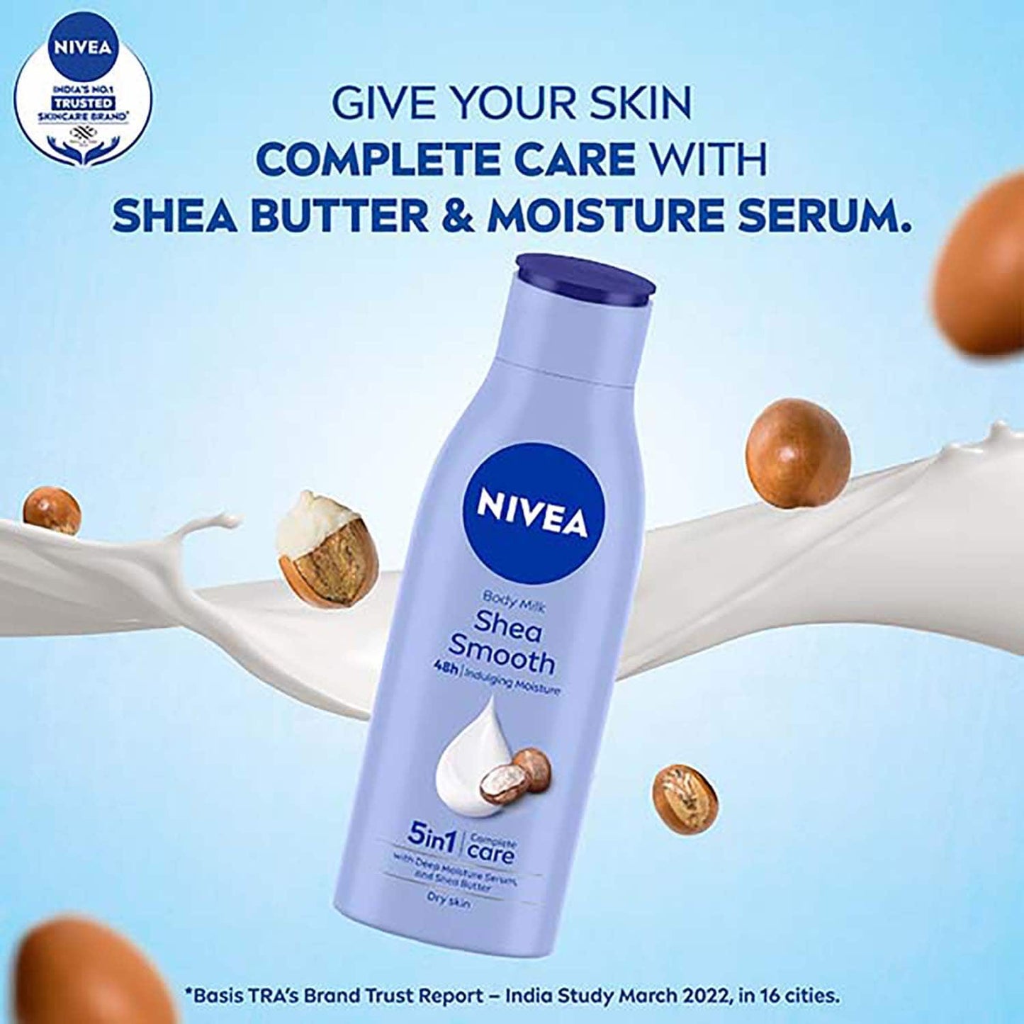 Nivea Shea Smooth Body Milk For Dry Skin (200ml)