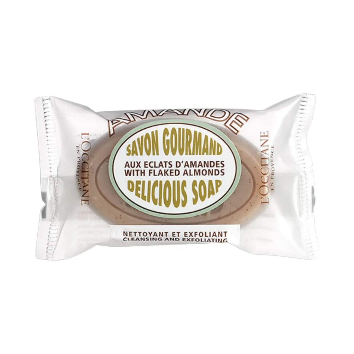 L'occitane Almond Delicious Exfoliating Soap - (50g)