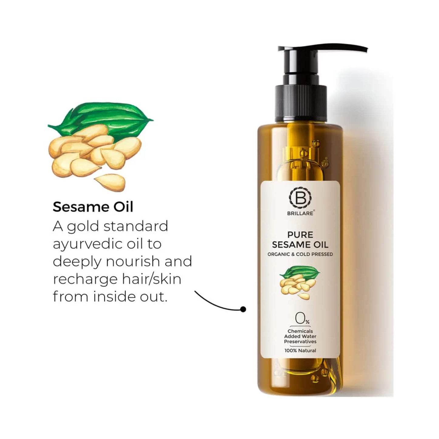 Brillare Pure Seasame Oil