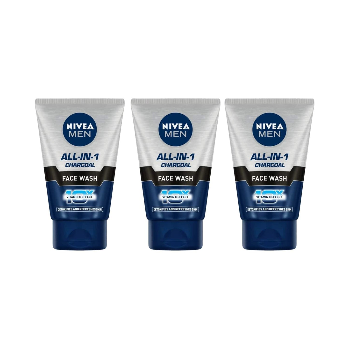 Nivea Men All In 1 Facewash (100 g) (Pack Of 3) Combo