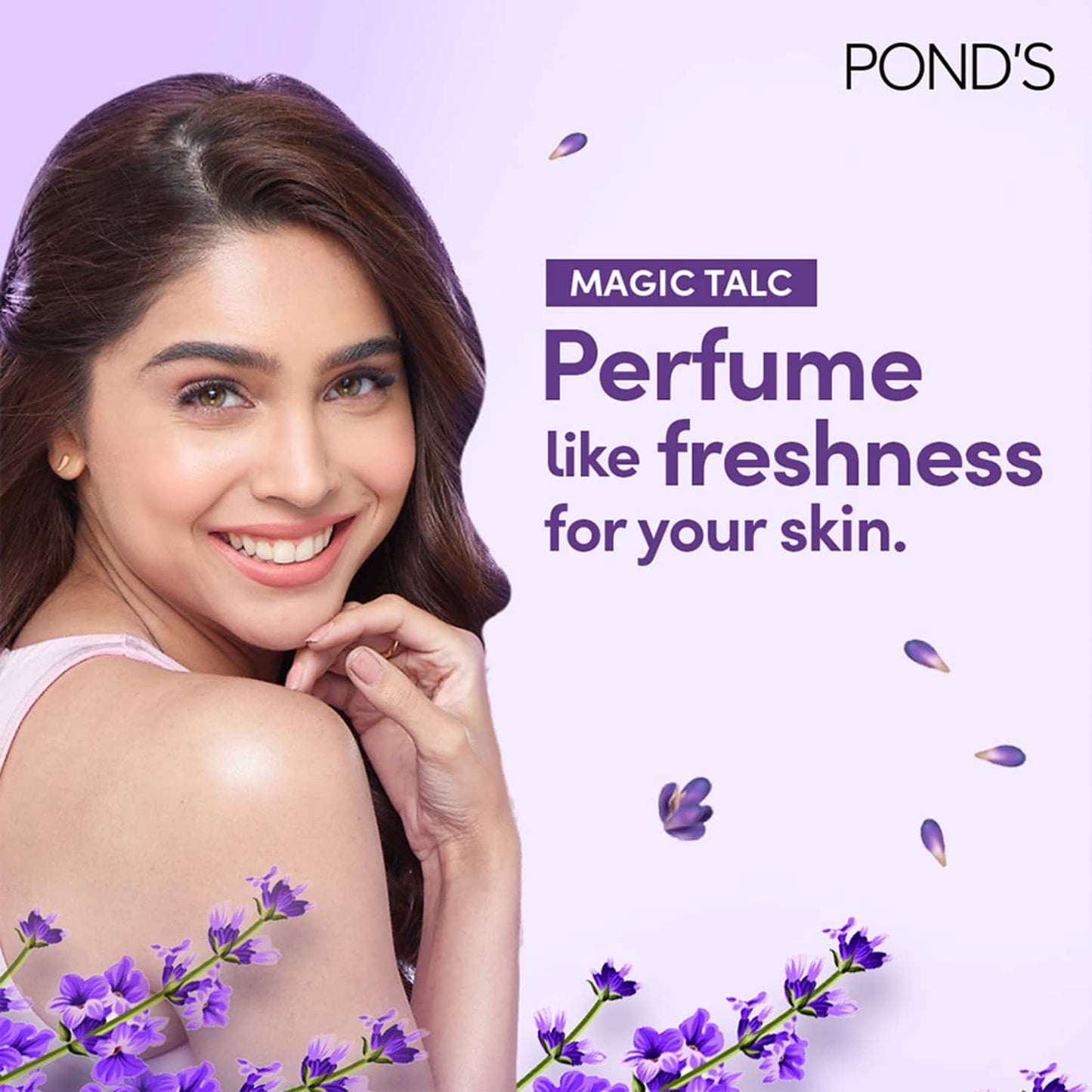 Pond's Magic Freshness Acacia Honey Talcum Powder - (100g)