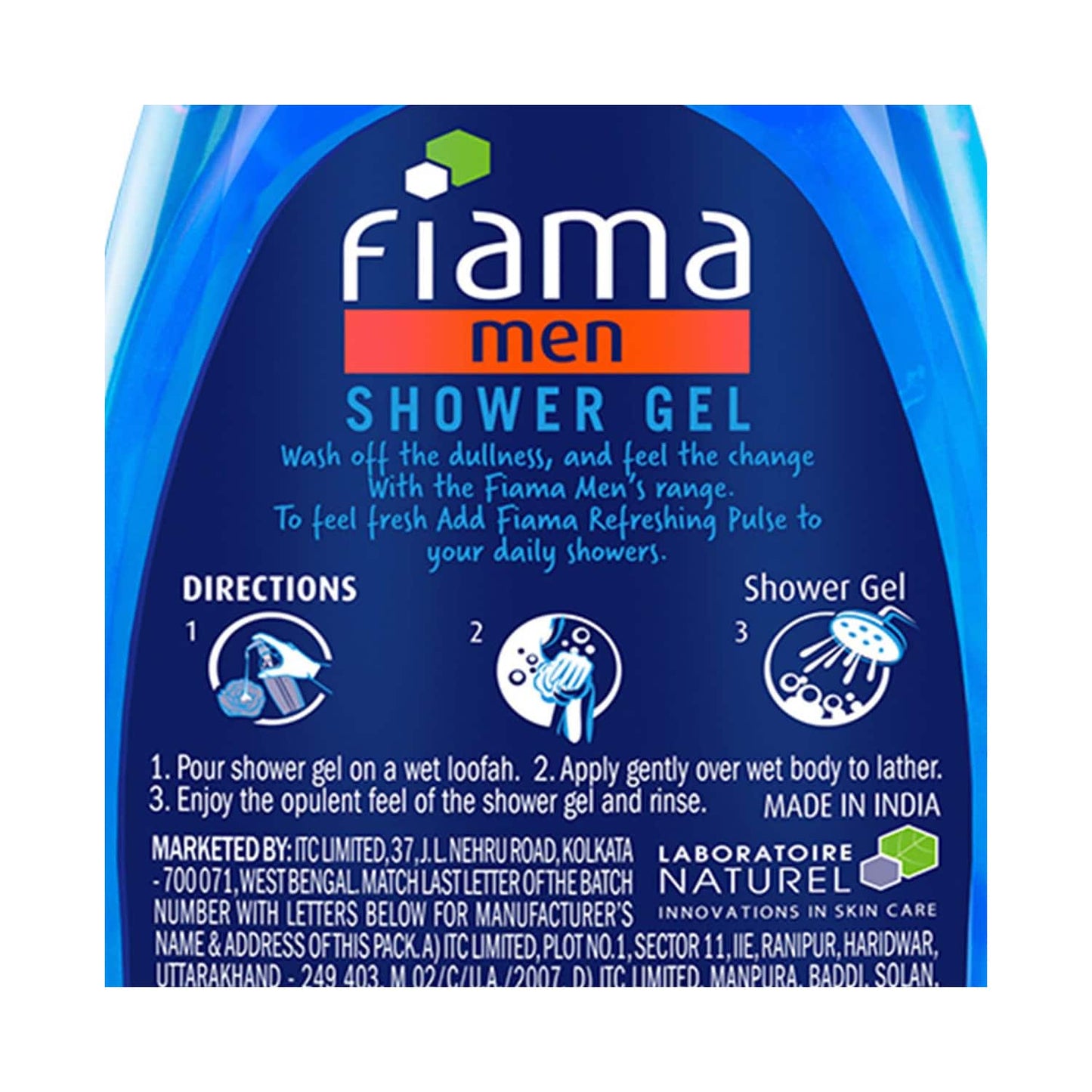 Fiama Refreshing Pulse Men Shower Gel With Skin Conditioners (500ml)