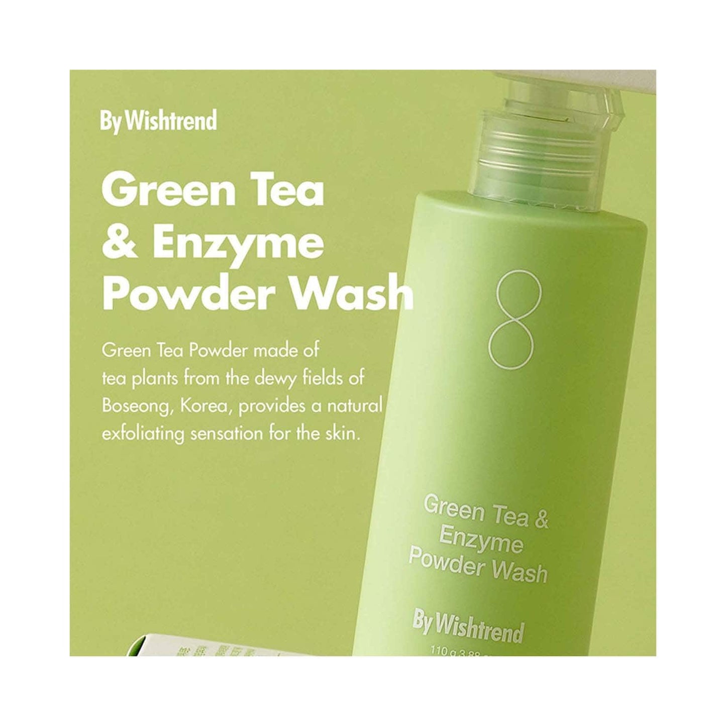 By Wishtrend Green Tea & Enzyme Powder Wash (110g)