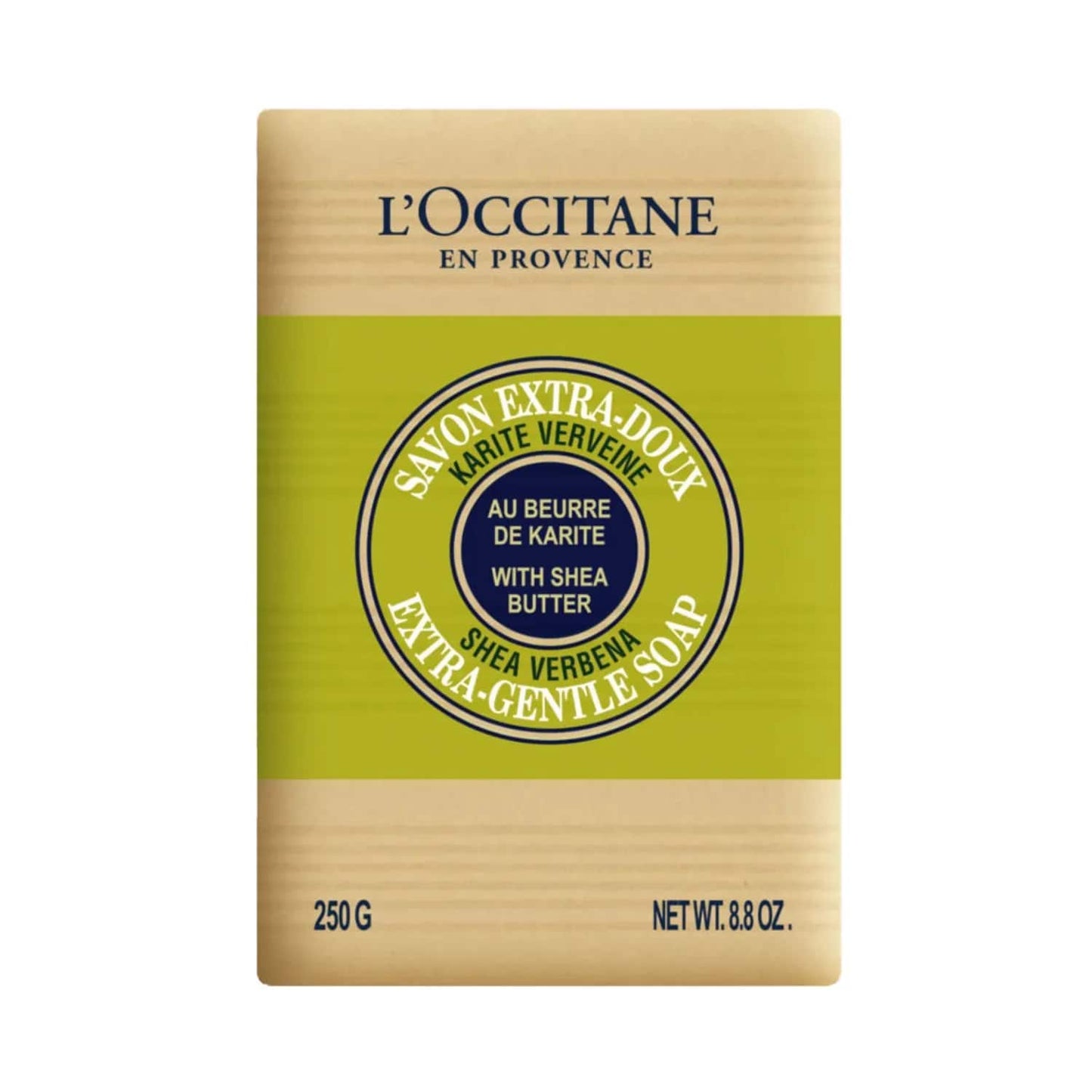 L'occitane Shea Butter Extra Gentle Verbena Soap - (250g)