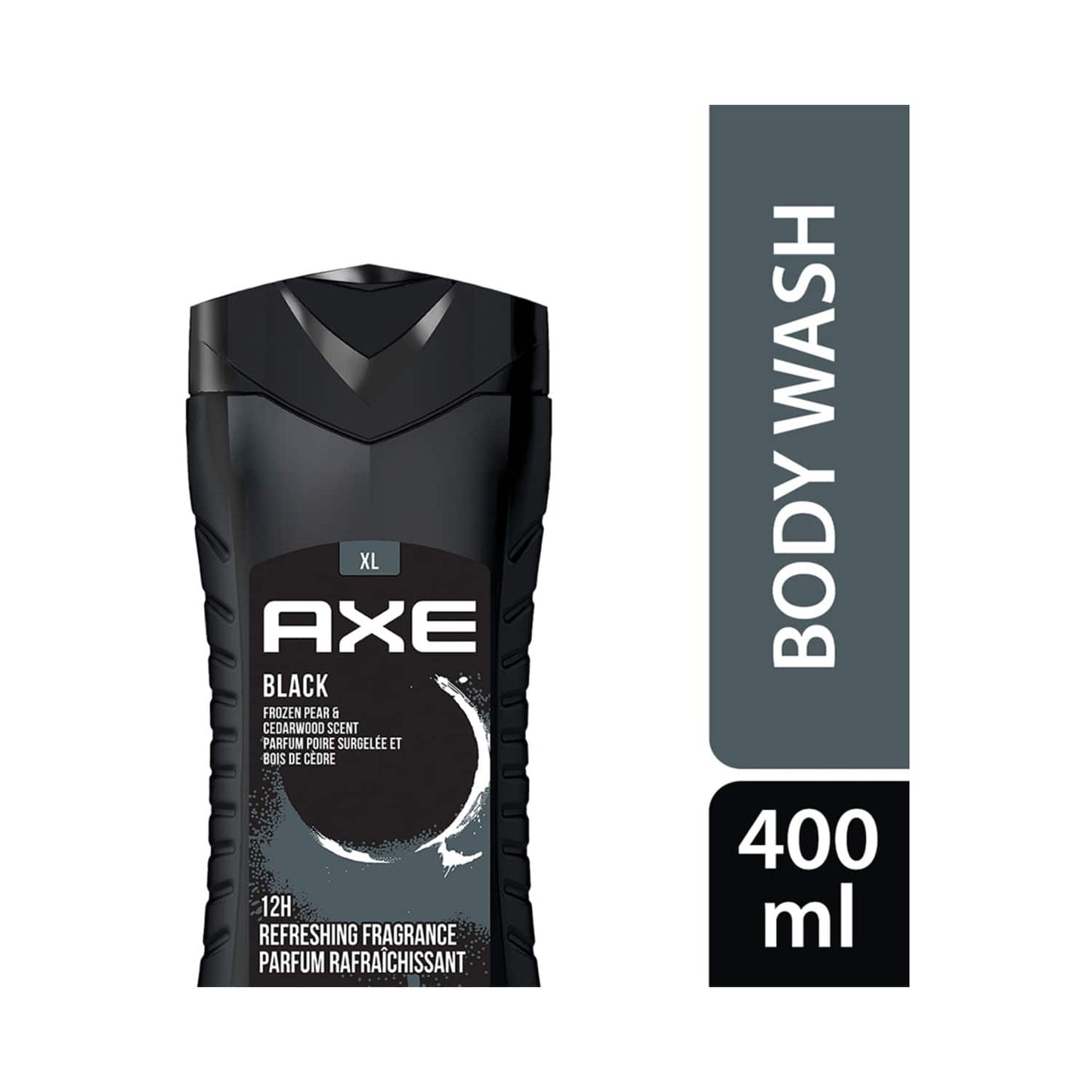 AXE 3-In-1 Black Body Face & Hair Wash (400ml)