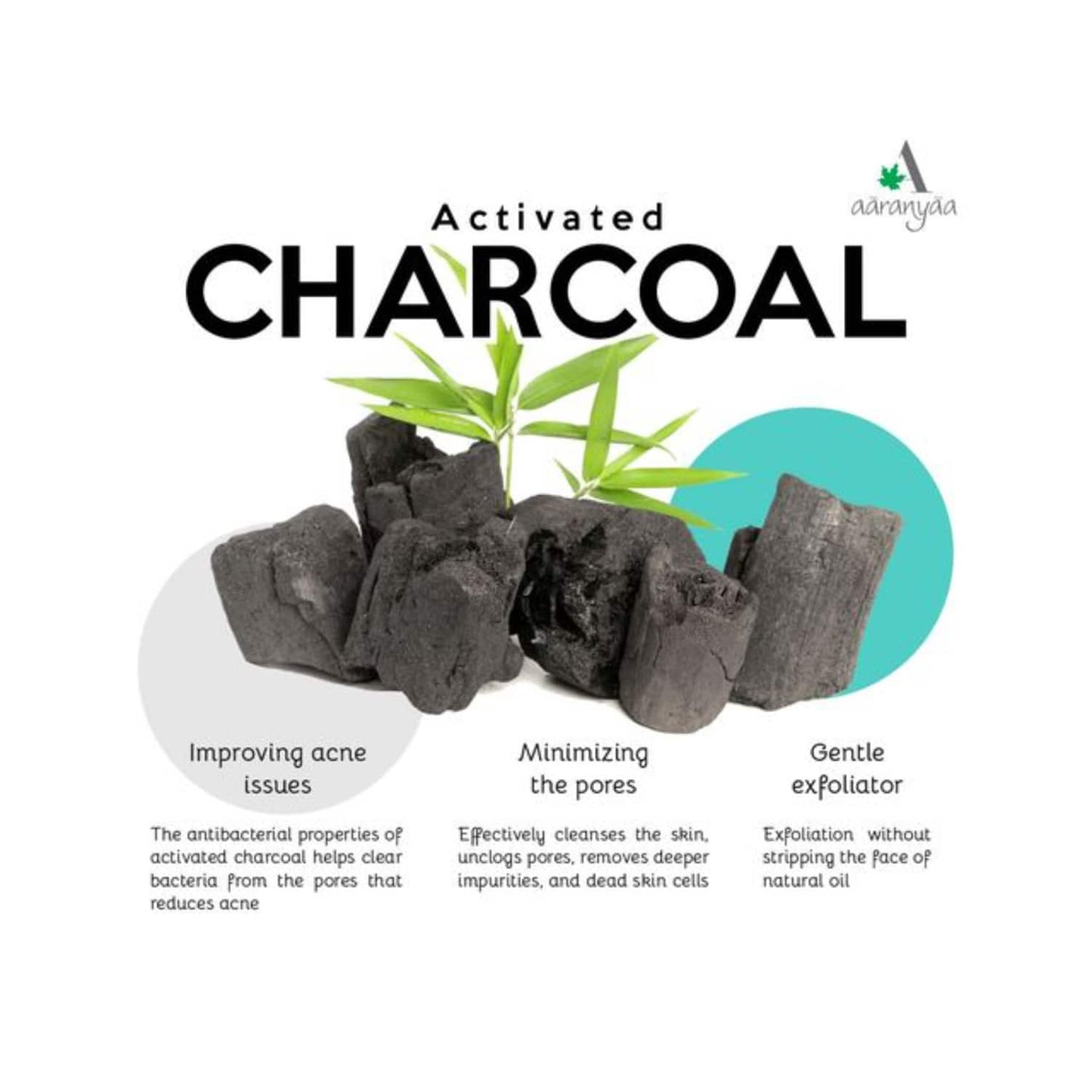 Aaranyaa Charcoal Face Scrub (100g)